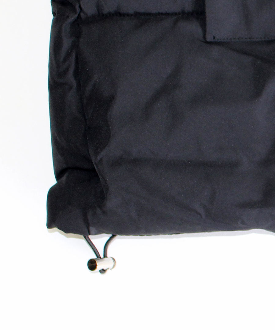 リフ Riff 中綿ベスト オーバーサイズ ダウンベスト アウター ジャケット ブルゾン 無地 （アイボリー） アイボリー