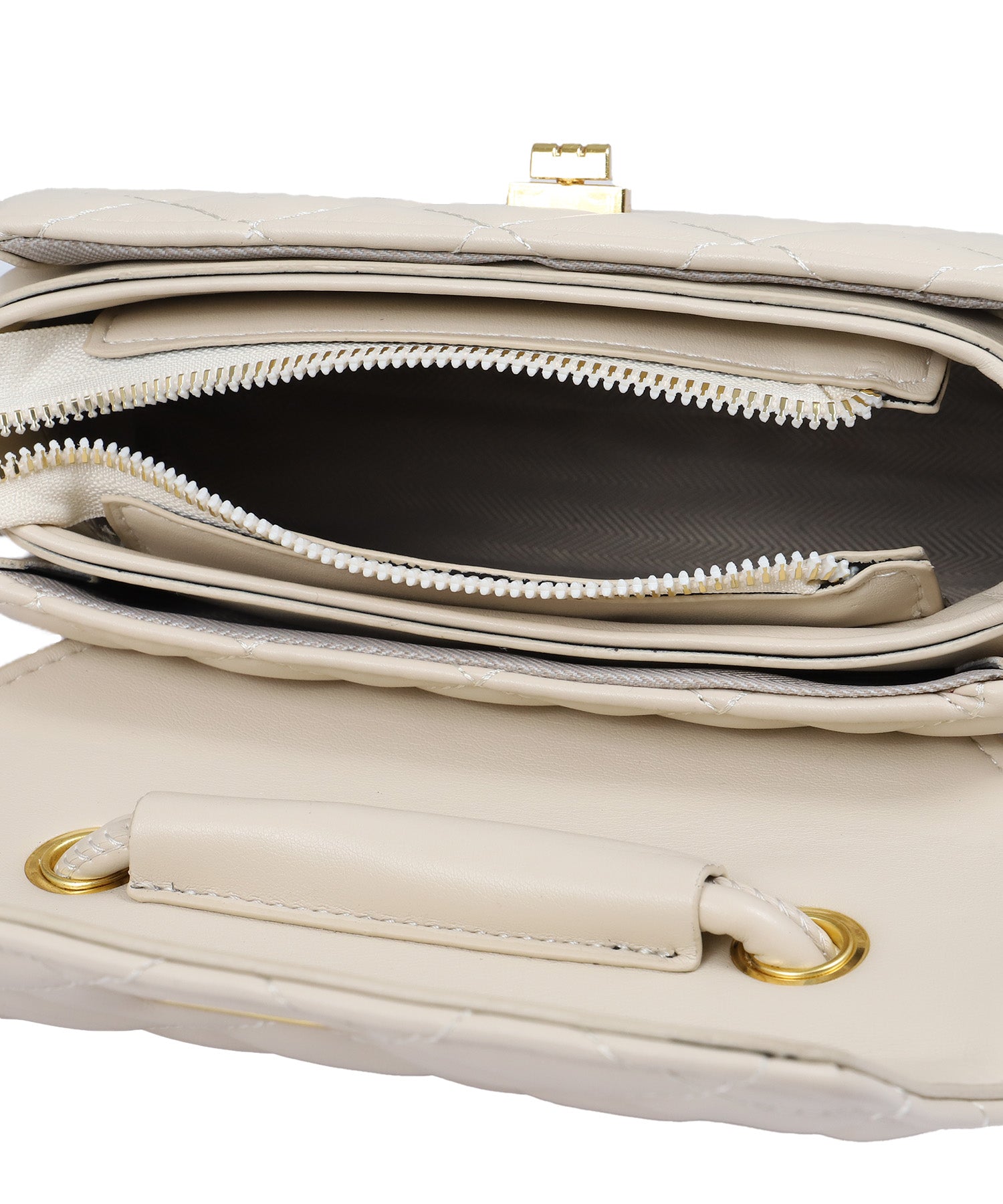 レティカ Retica 結びハンドル 2Way キルティング バッグ （ホワイト） ホワイト