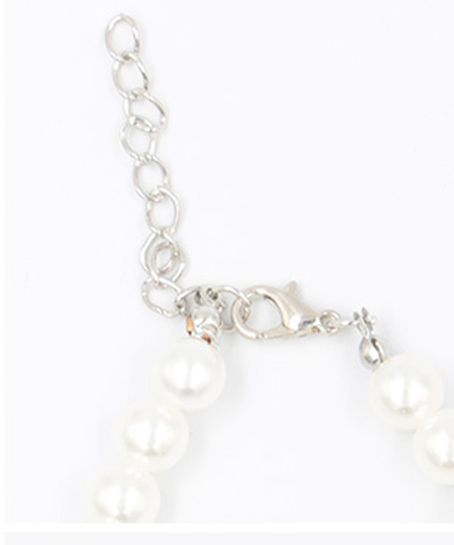 レティカ Retica フロントビジューパールアクセサリー3点セット[ネックレス＋ピアス+ブレスレット]