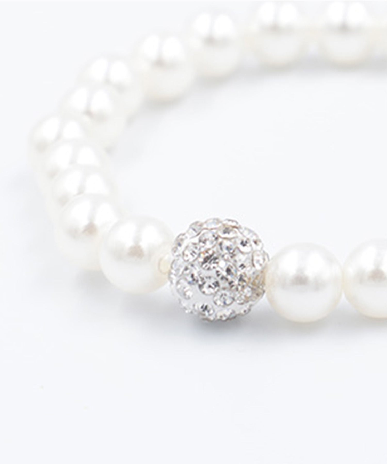 レティカ Retica フロントビジューパールアクセサリー3点セット[ネックレス＋ピアス+ブレスレット]