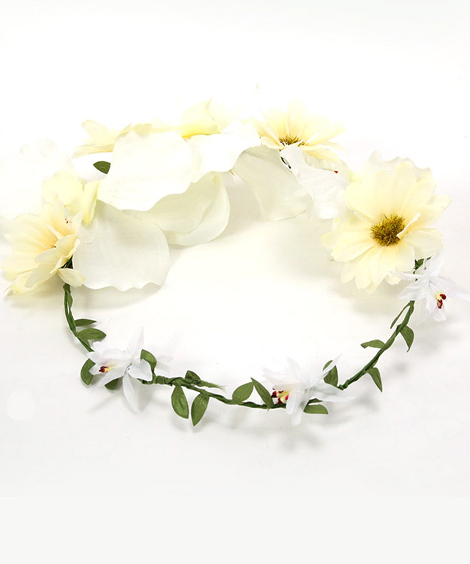 レティカ Retica 花冠フラワーヘッドアクセサリー （ホワイト） ホワイト