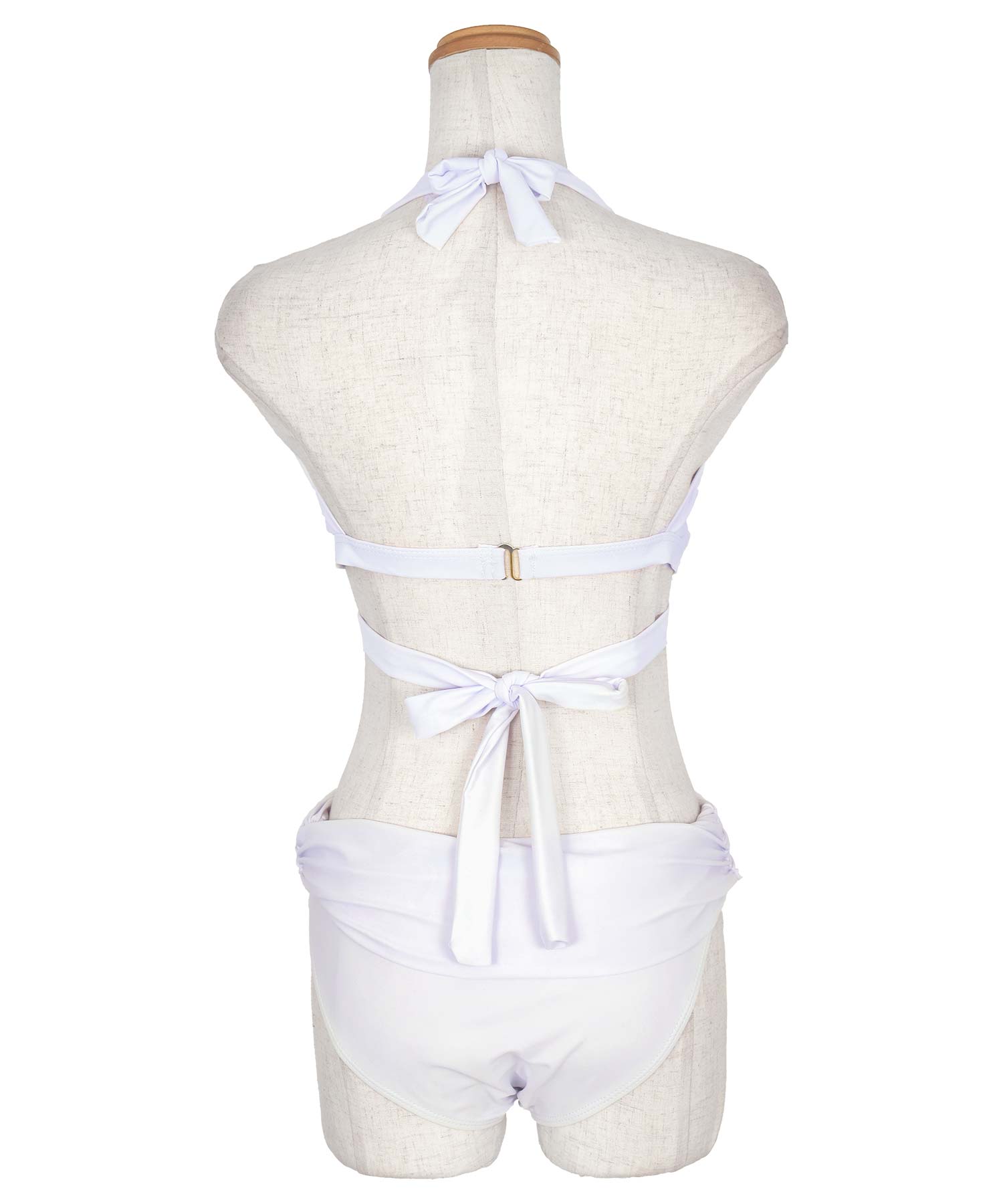 レティカ Retica タッセルリボンセクシーホルターネックビキニ  水着【返品不可商品】 （ピンク） ピンク