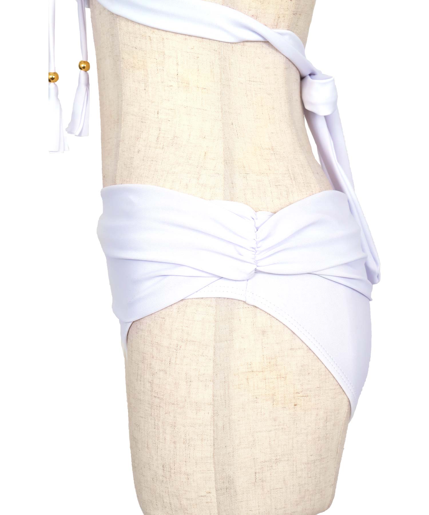 レティカ Retica タッセルリボンセクシーホルターネックビキニ  水着【返品不可商品】 （ピンク） ピンク