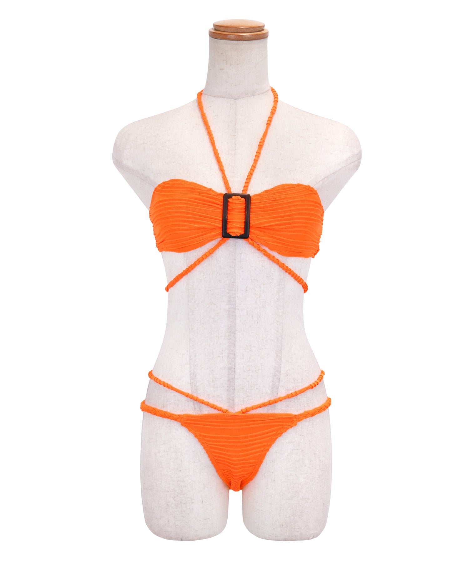 レティカ Retica 水着レディース バンドゥ コード ホルターネック ギャル ビキニ【返品不可商品】 （オレンジ） オレンジ