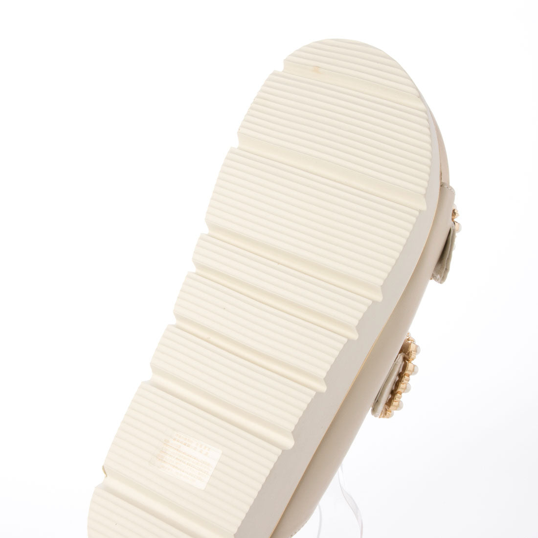 リズ ラフィーネ Riz raffinee ビジューダブルベルトスポーツサンダル