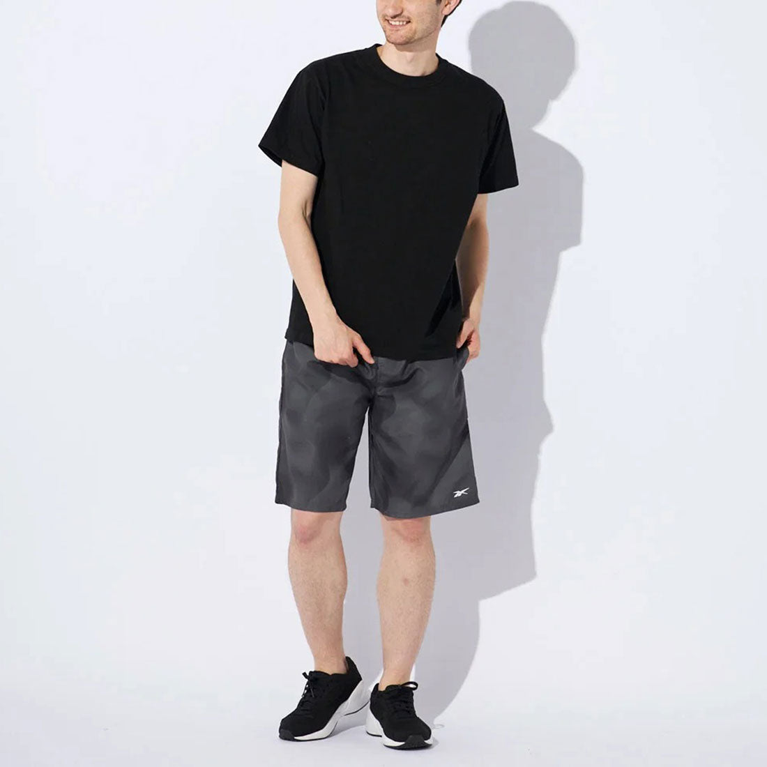 Reebok Swimwear  サーフトランクス 【返品不可商品】（ブラック） ブラック