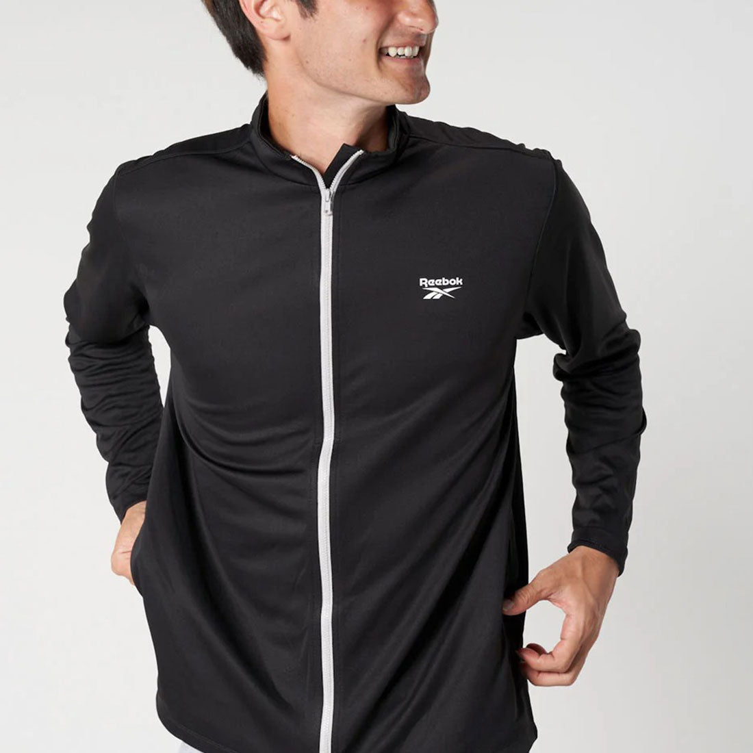 Reebok Swimwear  MENS UVジャケット （ブラック） ブラック