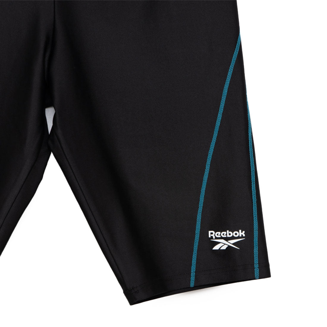 Reebok Swimwear  MENSスパッツ【返品不可商品】 （ブラック×ターコイズ） ブラック/ターコイズ