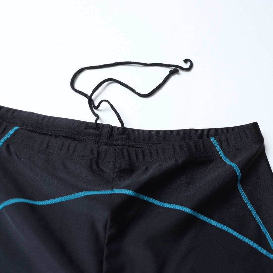 Reebok Swimwear  MENSスパッツ【返品不可商品】 （ブラック×ターコイズ） ブラック/ターコイズ