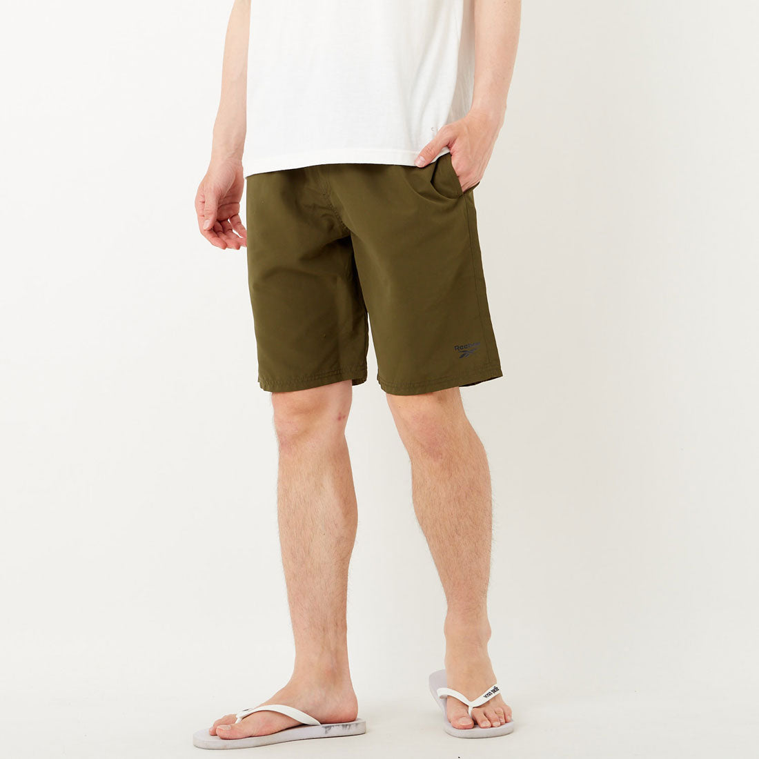 Reebok Swimwear  サーフトランクス【返品不可商品】  （カーキ） カーキ
