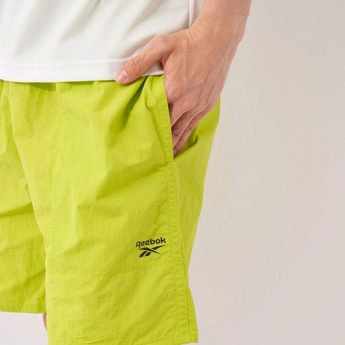 Reebok Swimwear  ナイロングロブランショーツ （ライム） ライム