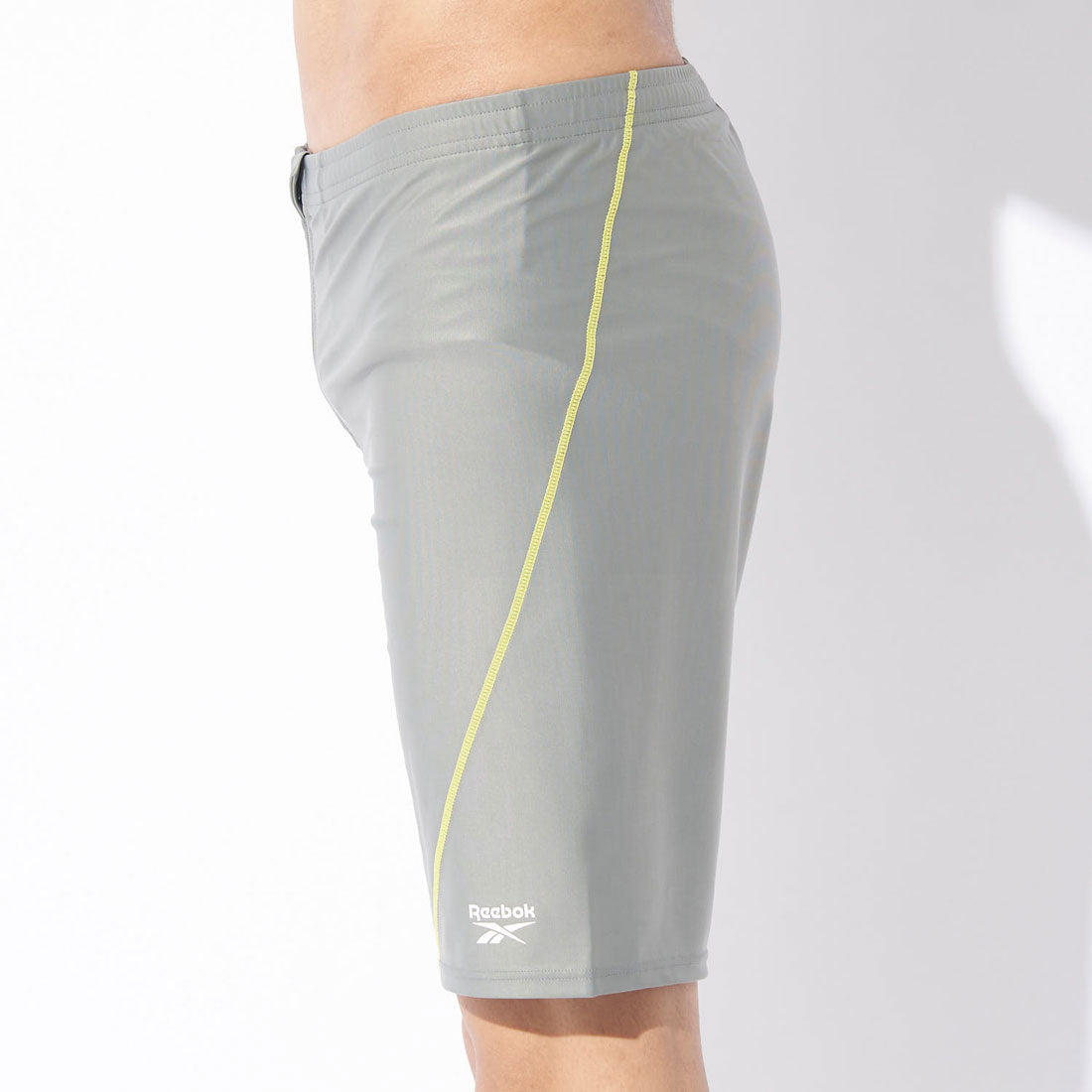 Reebok Swimwear フロントジップルーズスパッツ （グレー） グレー