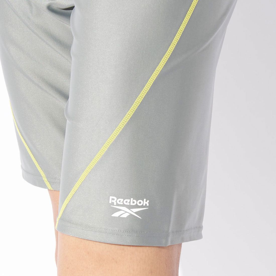 Reebok Swimwear フロントジップルーズスパッツ （グレー） グレー