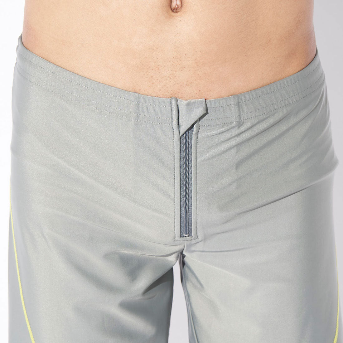 Reebok Swimwear フロントジップルーズスパッツ （グレー） グレー