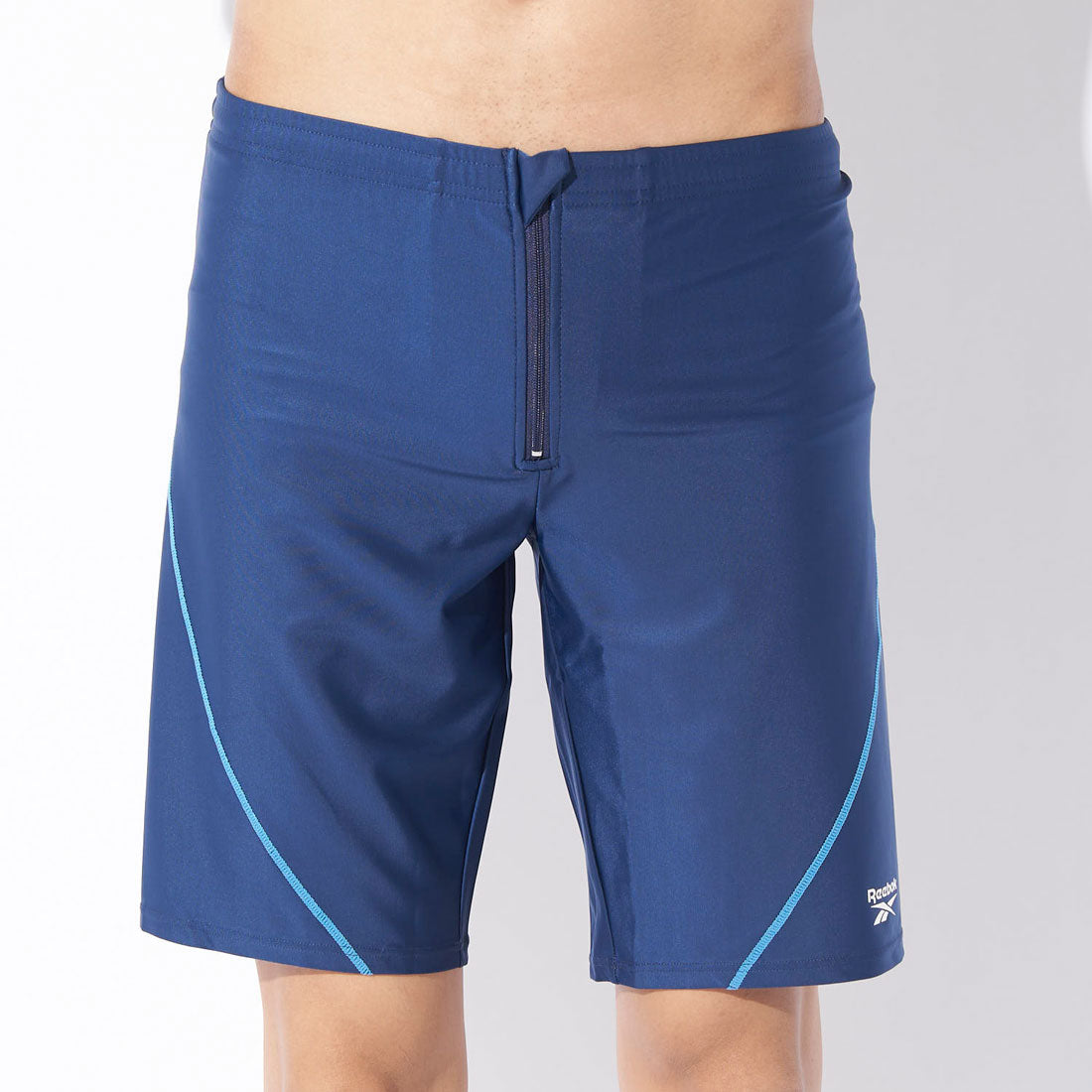 Reebok Swimwear フロントジップルーズスパッツ （ネイビー） ネイビー