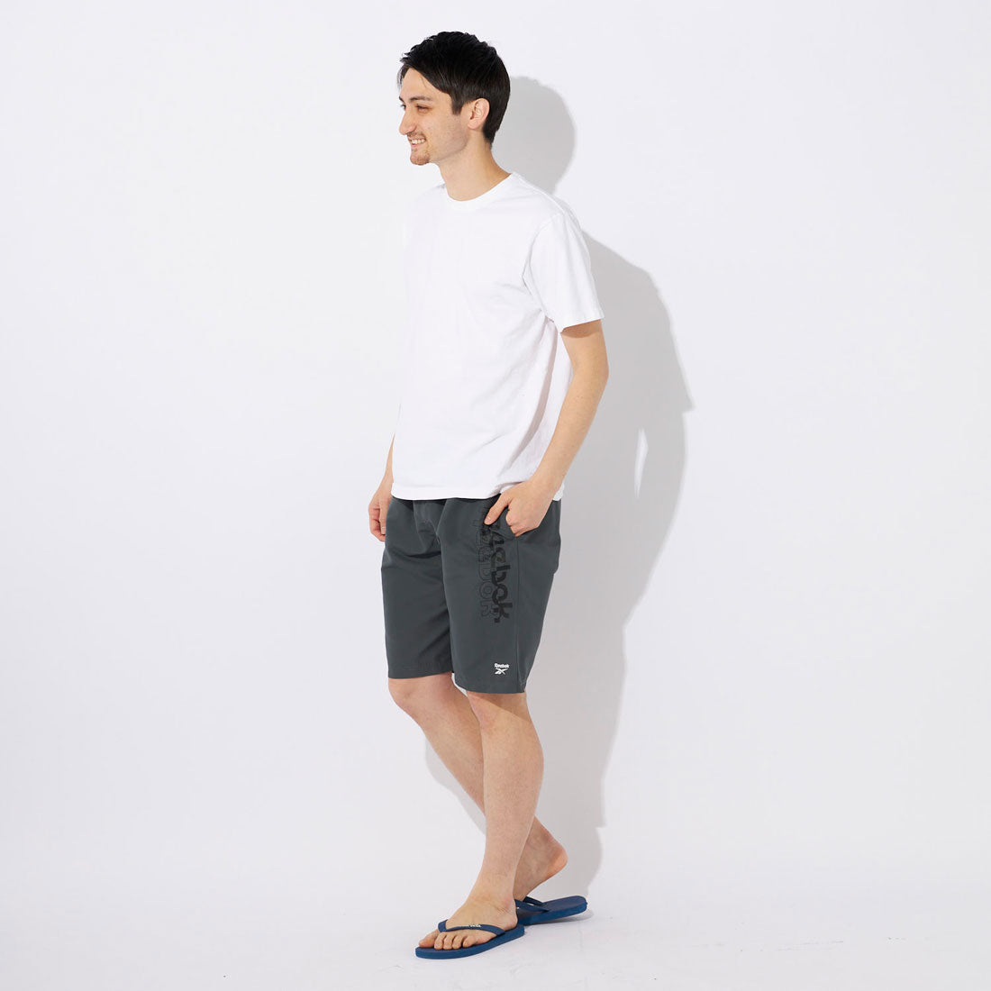 Reebok Swimwear サーフトランクス【返品不可商品】 （ダークグリーン） ダークグリーン