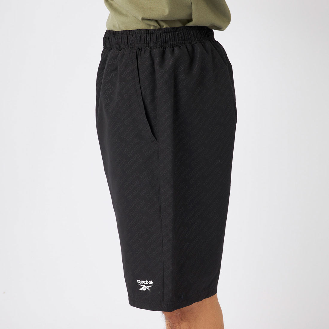 Reebok Swimwear エンボスサーフトランクス【返品不可商品】 （ブラック） ブラック