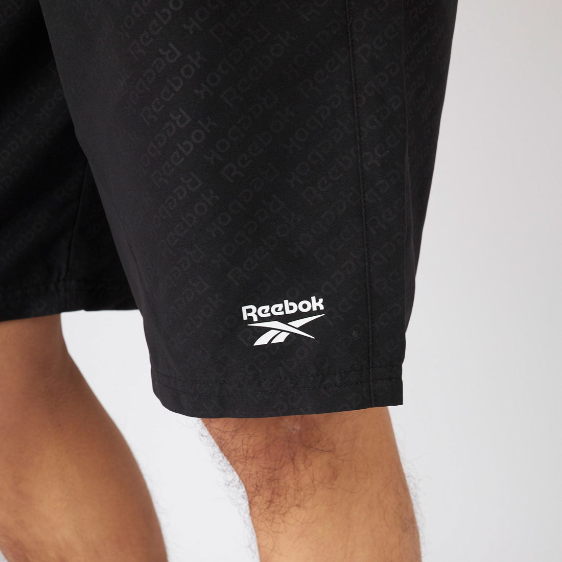 Reebok Swimwear エンボスサーフトランクス【返品不可商品】 （ブラック） ブラック