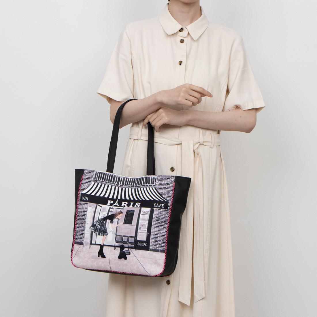 レイコアオキ ニューヨーク Reiko Aoki New York パイピングトート （Uptowner） Uptowner