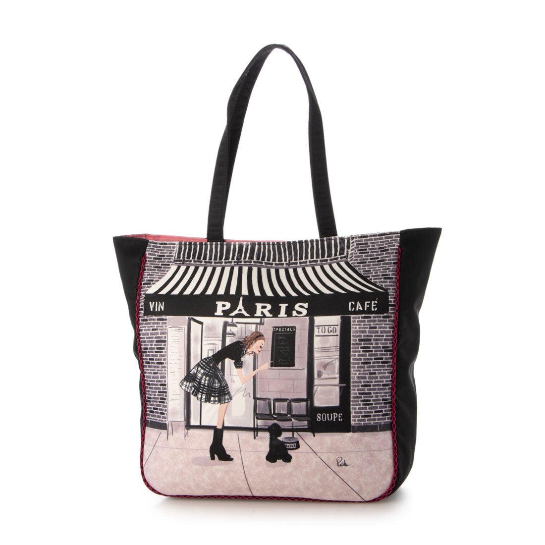 レイコアオキ ニューヨーク Reiko Aoki New York パイピングメッシュトート （CafeParis） CafeParis
