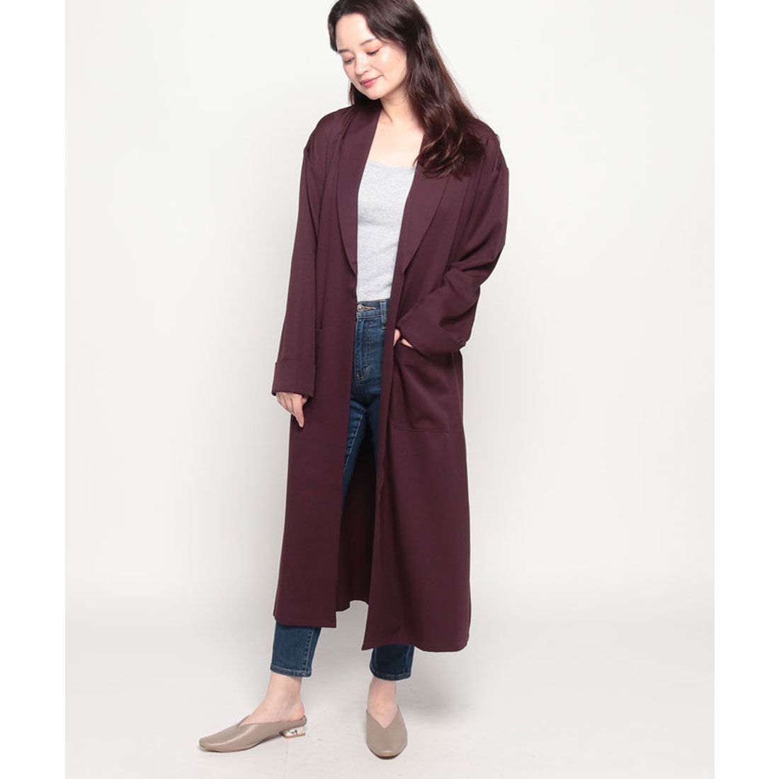 Rename Belted Spring Coat