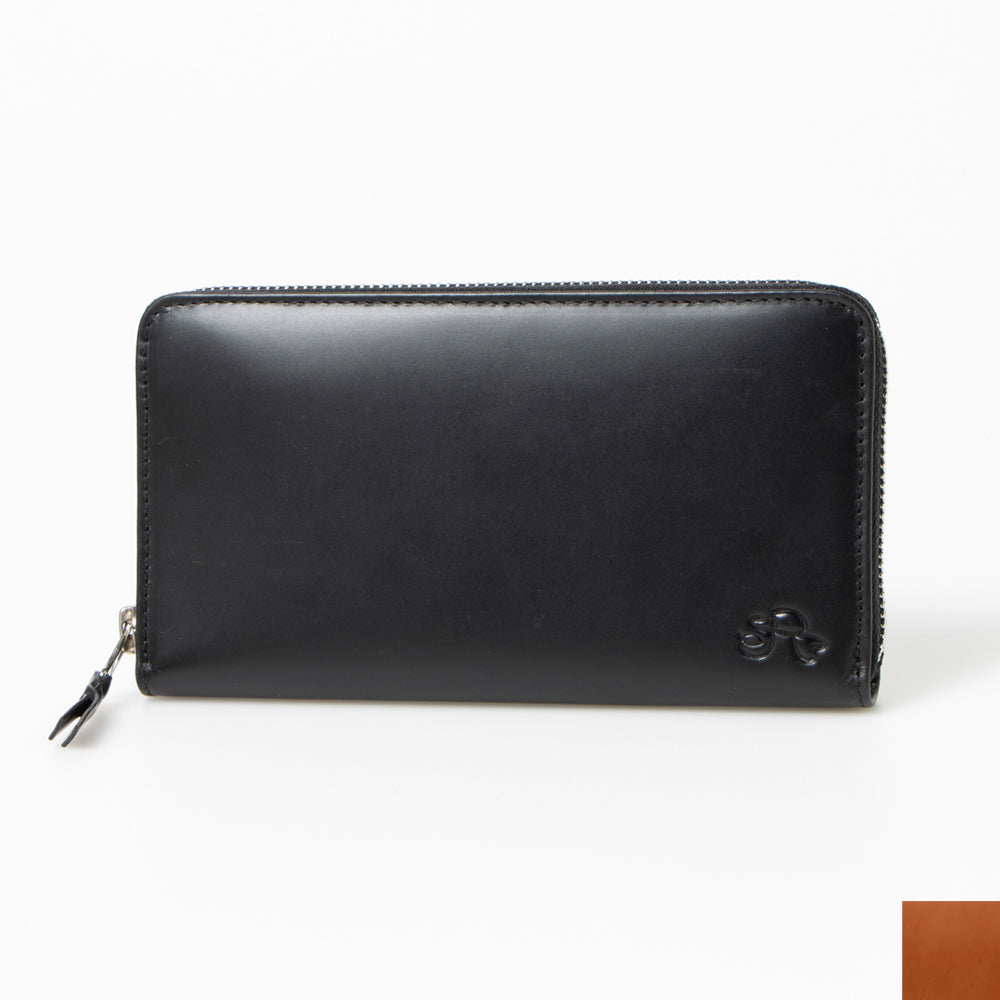 Raffine Oil Leather Long Wallet
