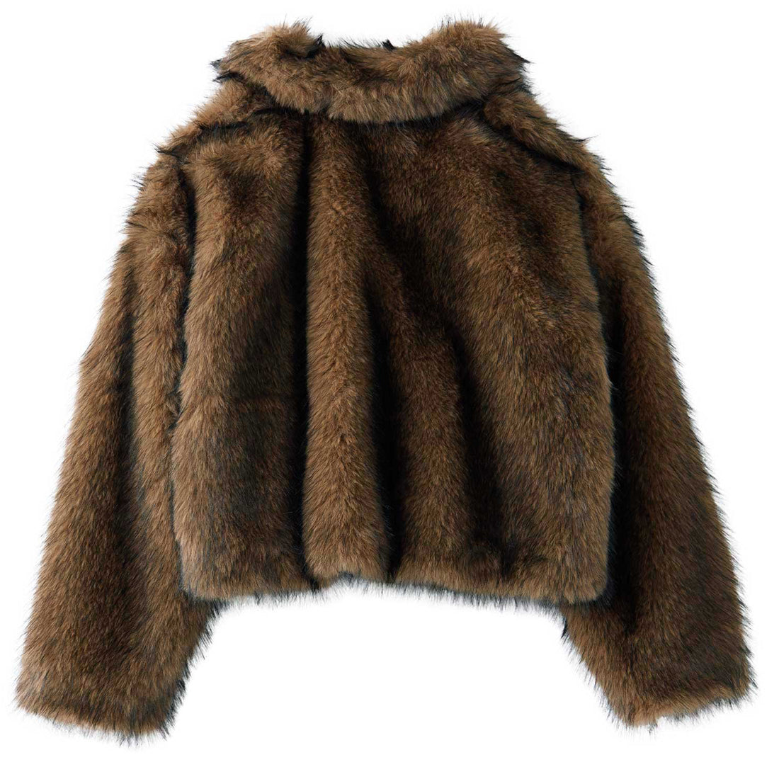 ジーラ GeeRA ミックスファートグル付ブルゾン （ライトブラウン） ライトブラウン