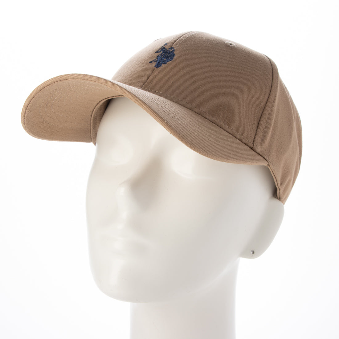 ジーラ GeeRA 【U.S. POLO ASSN.】綿100％深つばベースボールキャップ （ネイビー） ネイビー