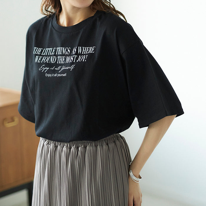 ジーラ GeeRA プリントチュニックTシャツ