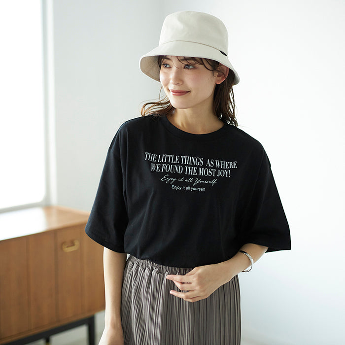 ジーラ GeeRA プリントチュニックTシャツ