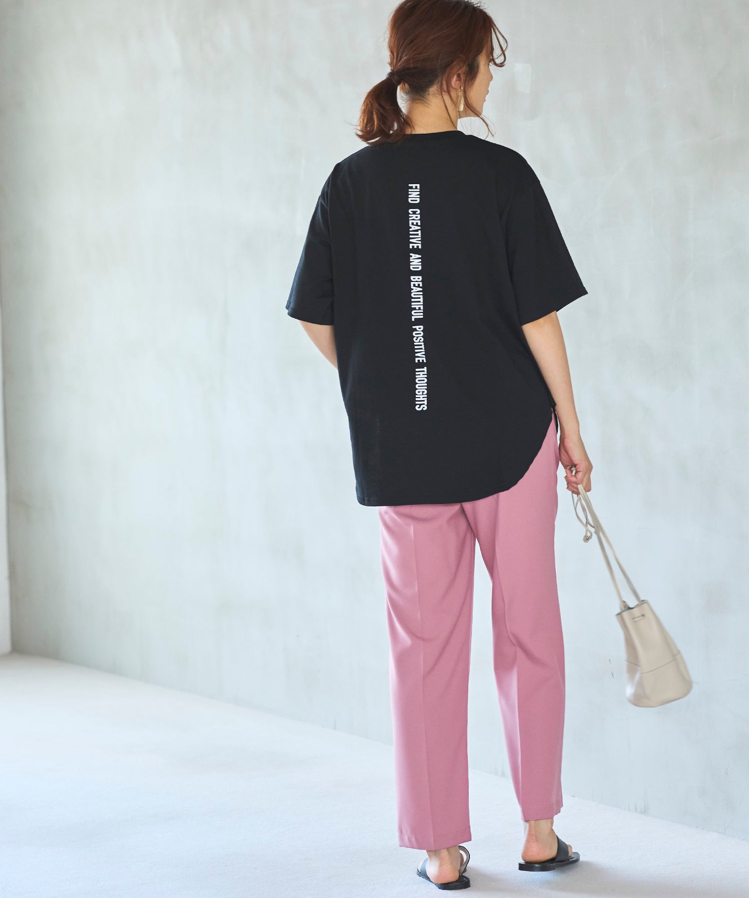 ジーラ GeeRA プリントチュニックTシャツ