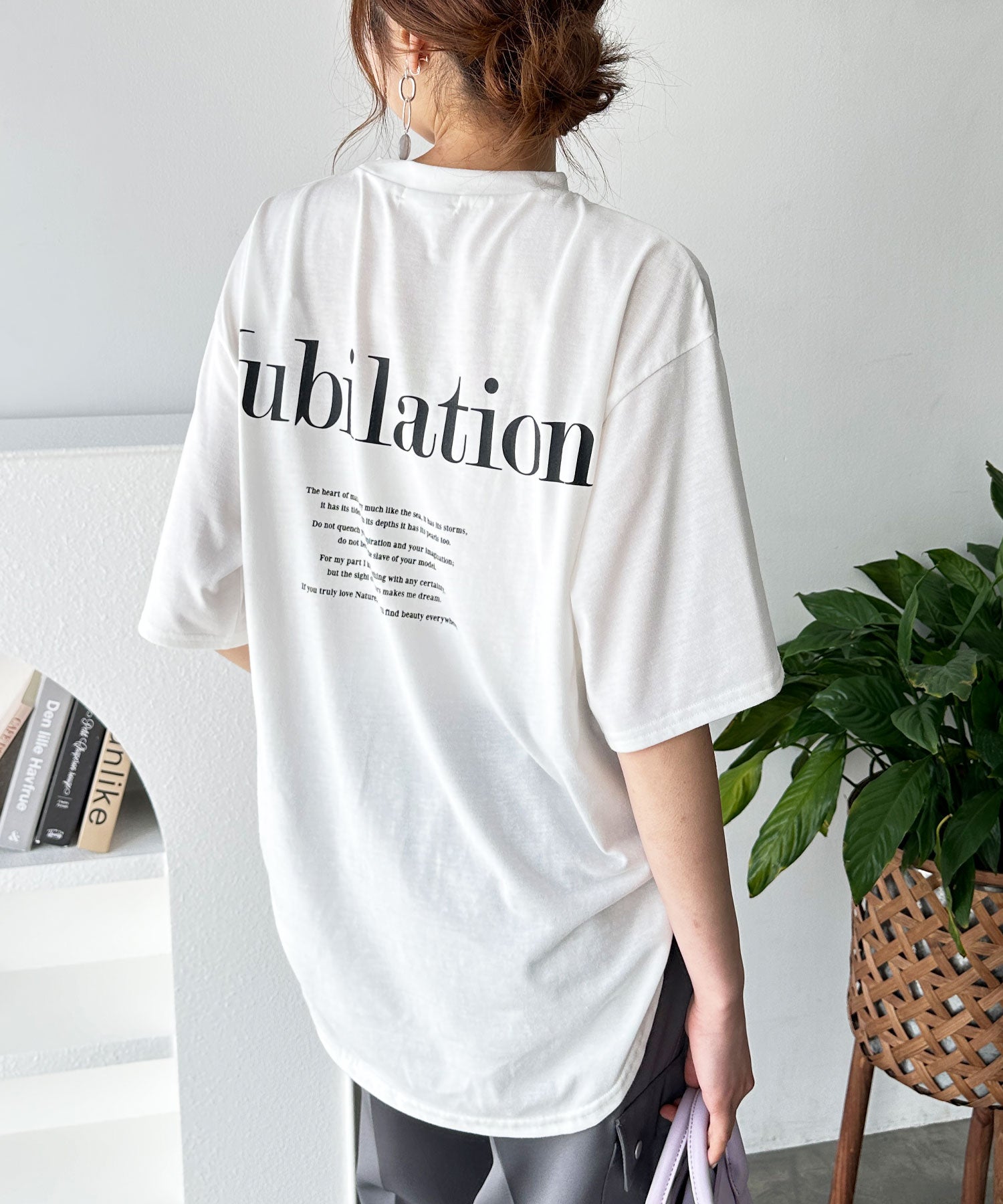 ジーラ GeeRA プリントチュニックTシャツ