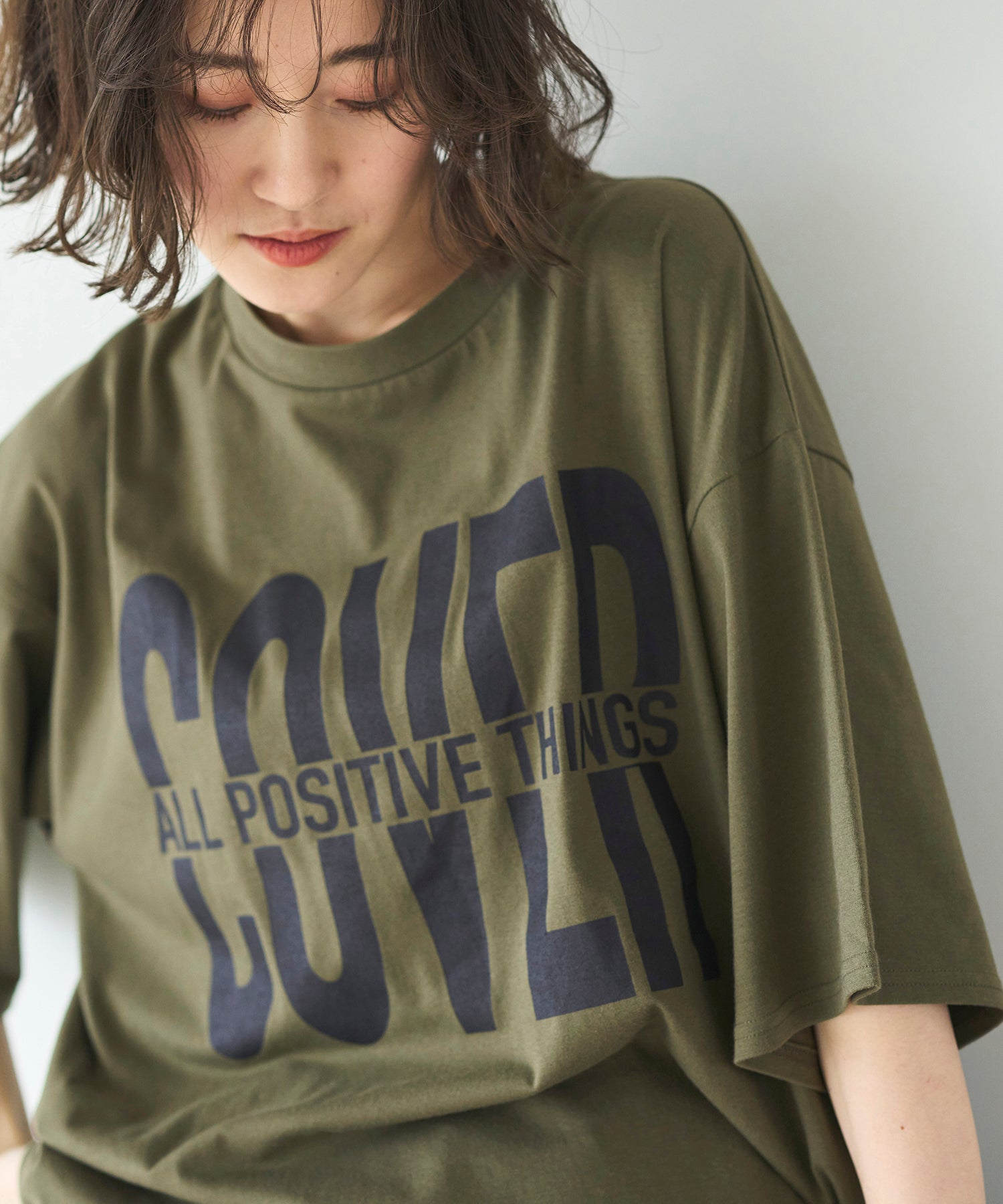 ジーラ GeeRA プリントチュニックTシャツ
