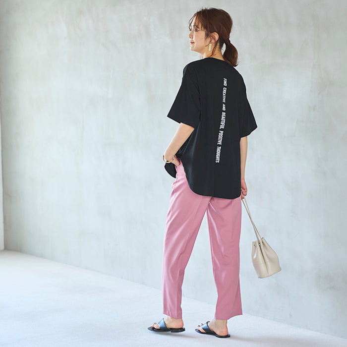 ジーラ GeeRA プリントチュニックTシャツ