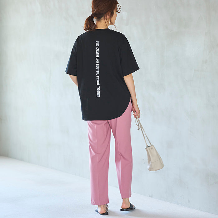 ジーラ GeeRA プリントチュニックTシャツ