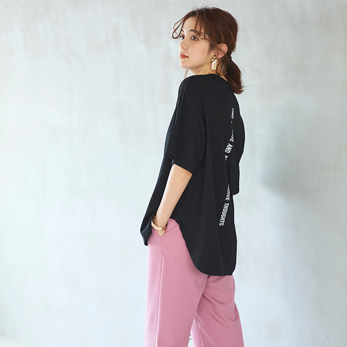 ジーラ GeeRA プリントチュニックTシャツ