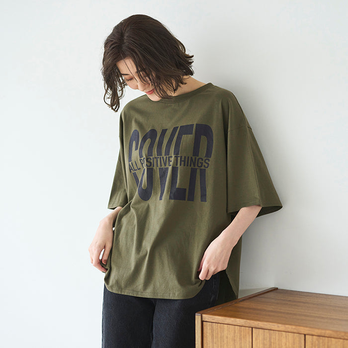 ジーラ GeeRA プリントチュニックTシャツ