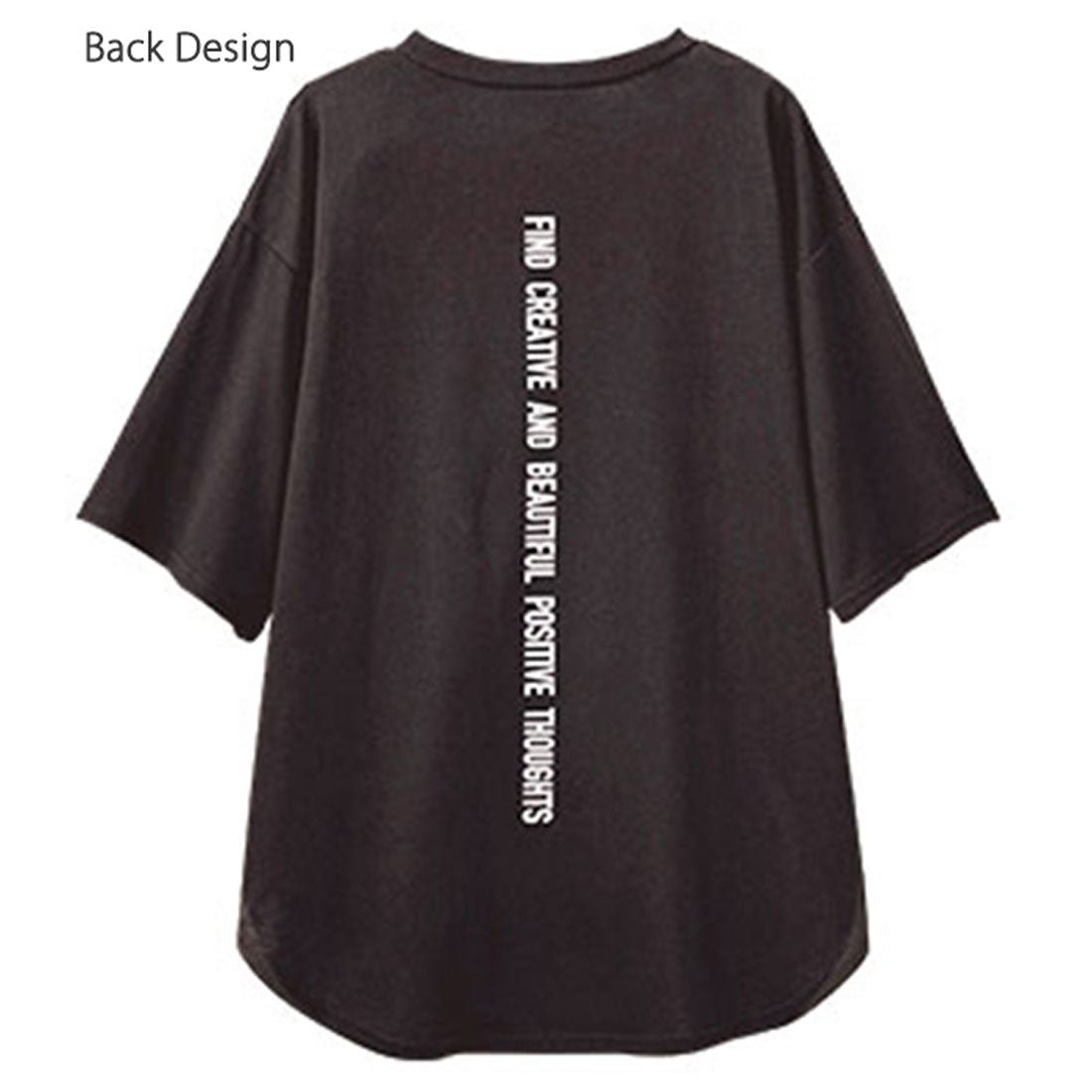 ジーラ GeeRA プリントチュニックTシャツ