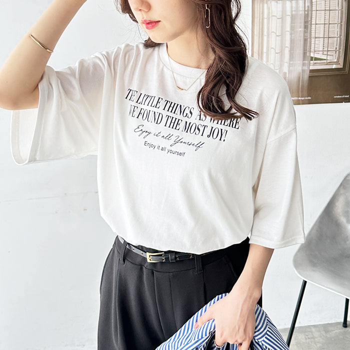ジーラ GeeRA プリントチュニックTシャツ