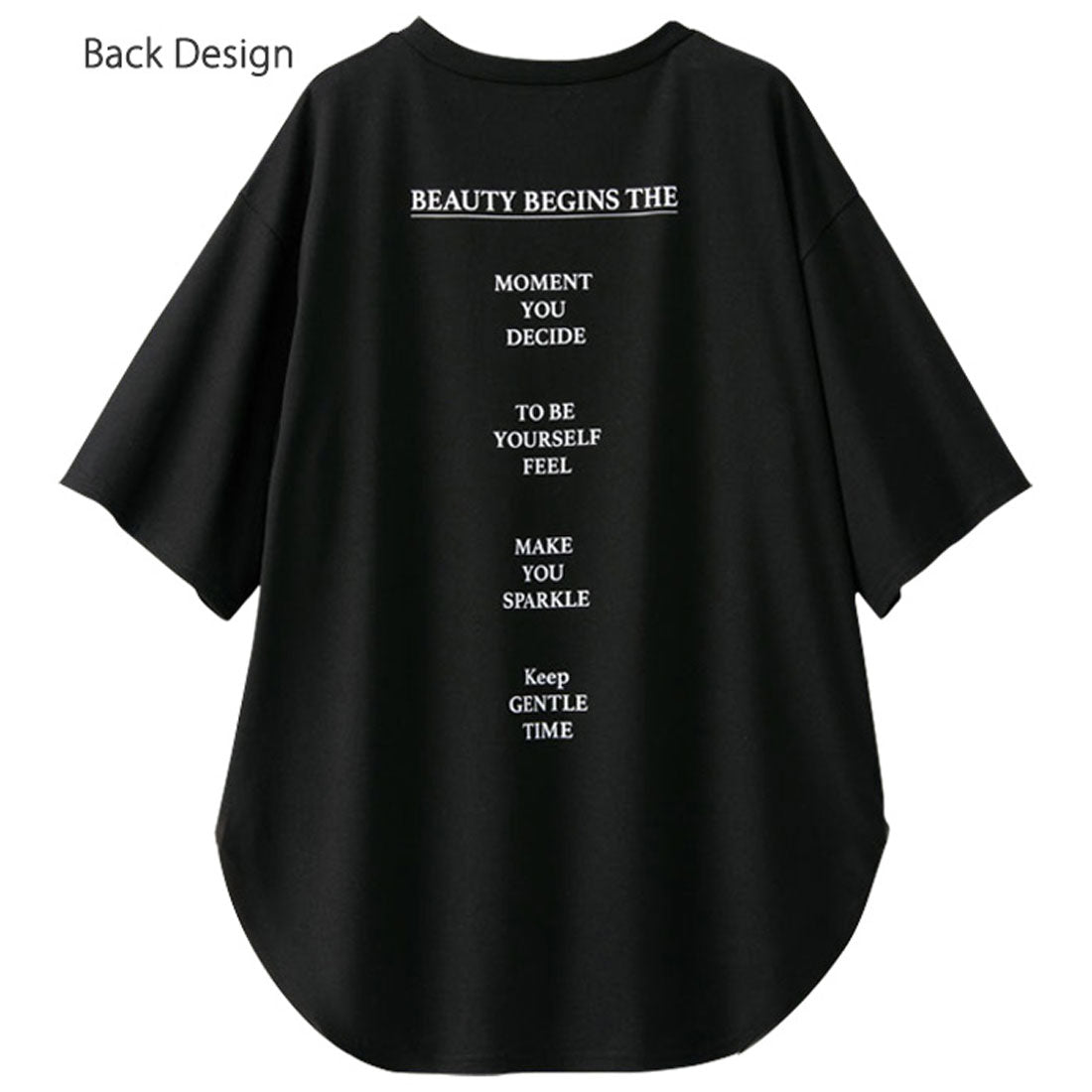 ジーラ GeeRA プリントチュニックTシャツ