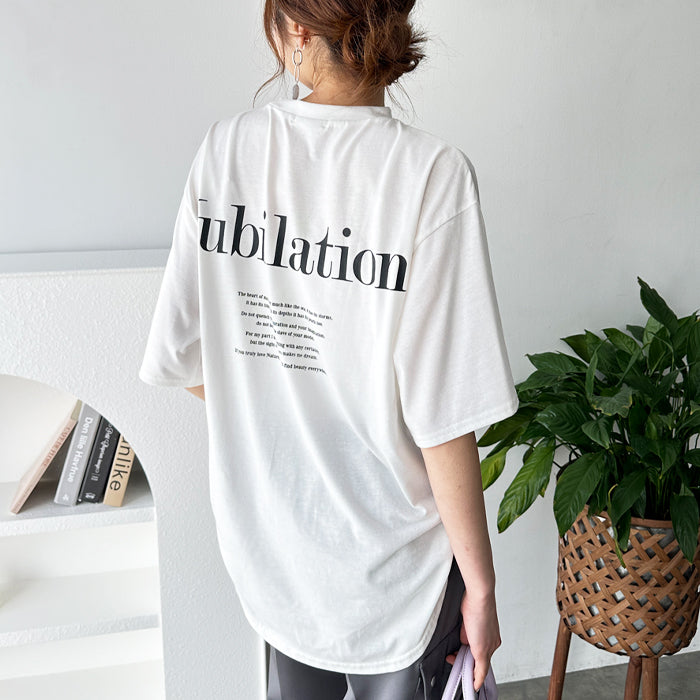 ジーラ GeeRA プリントチュニックTシャツ