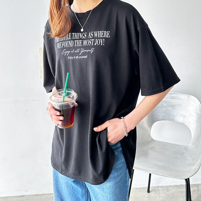 ジーラ GeeRA プリントチュニックTシャツ