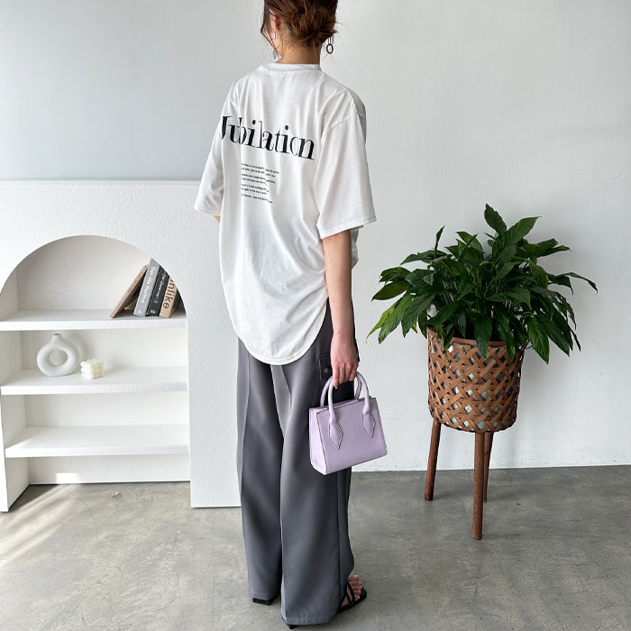 ジーラ GeeRA プリントチュニックTシャツ