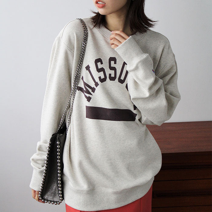 真人　EPS 4　HB 2　F2 3 GeeRA [champion] logo sweatshirt