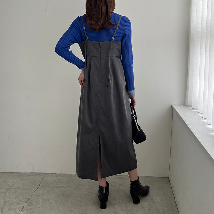GeeRA Side Cutout Cami Dress