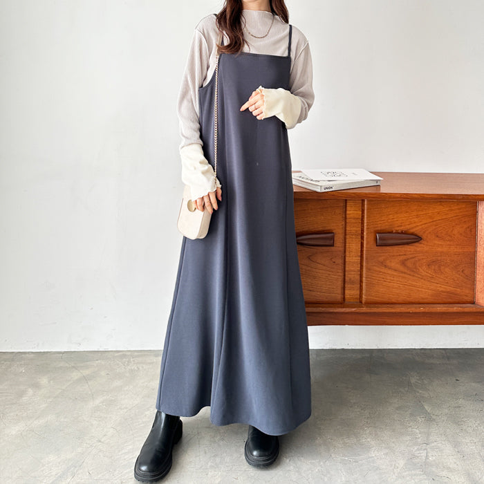 ジーラ GeeRA 異素材ドッキング配色メロープルオーバー