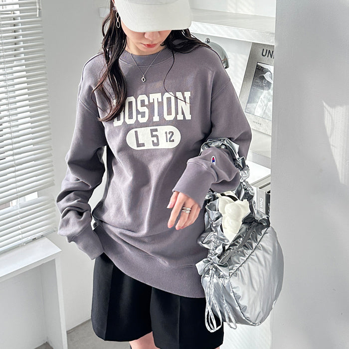 真人　EPS 4　HB 2　F2 3 GeeRA [champion] logo sweatshirt