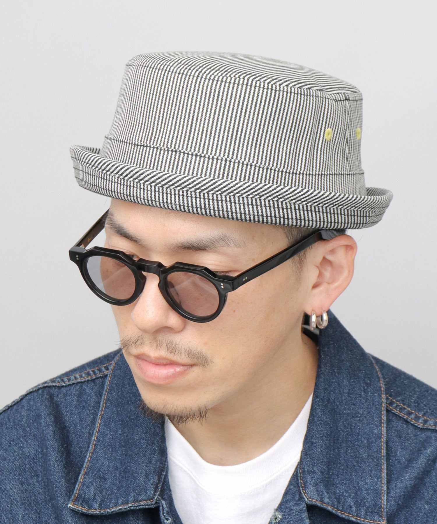 Ruben Hat Pork Pie Hat Men's Bucket Hat 2WAY Cap