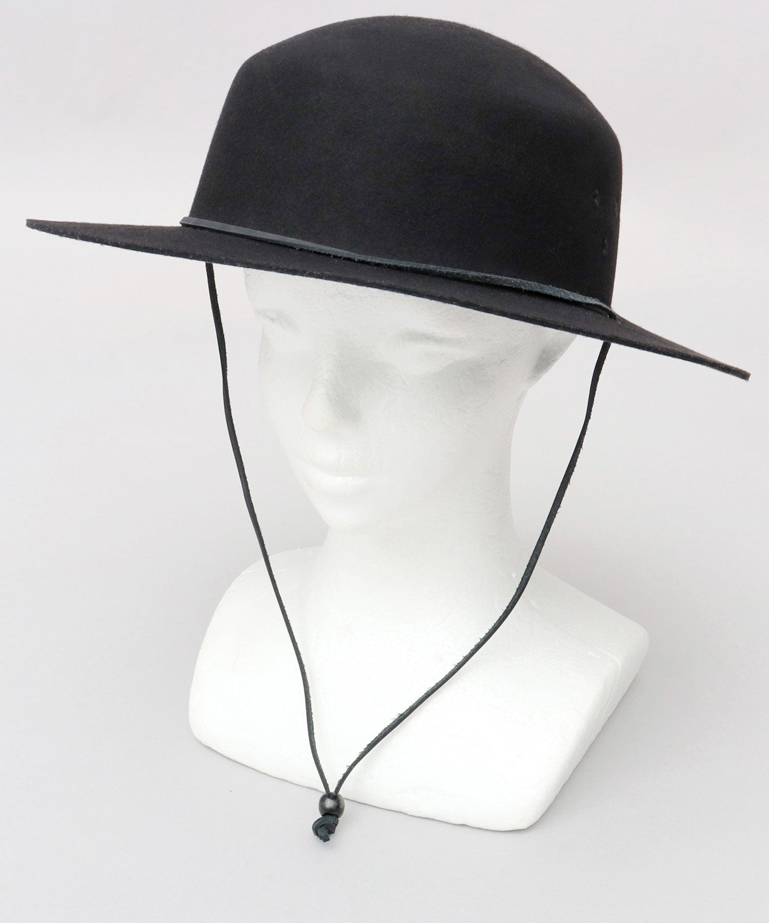 Req Hatter Hat Safari Hat with Chin Strap wool Wide Brim Fall Winter Adventure Hat
