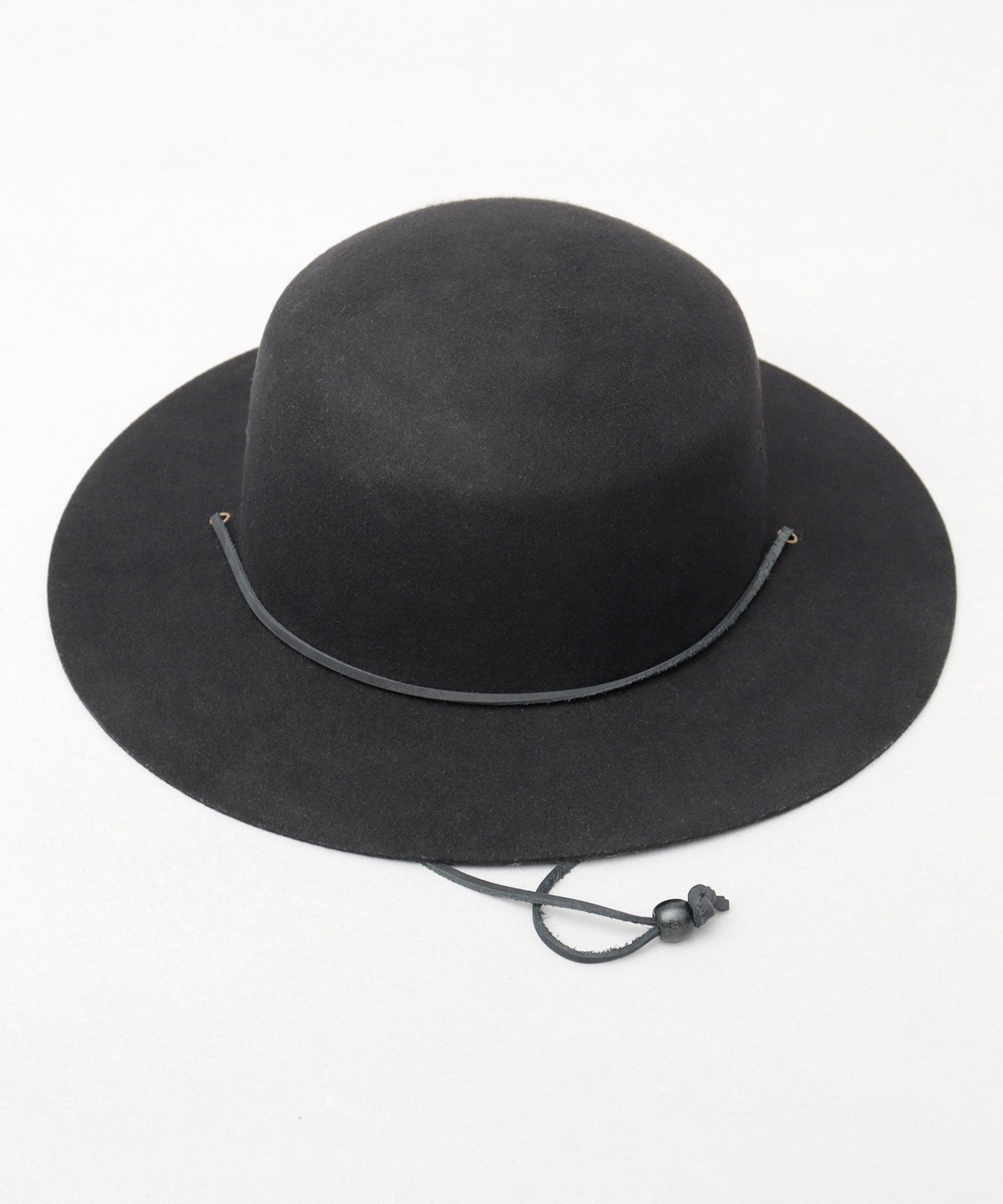 Req Hatter Hat Safari Hat with Chin Strap wool Wide Brim Fall Winter Adventure Hat